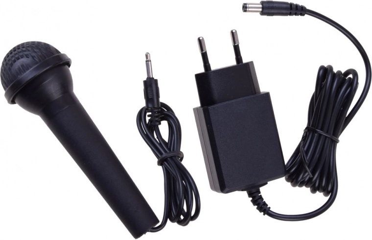 Karaoke izklaide ar mikrofonu un ierakstīšanu