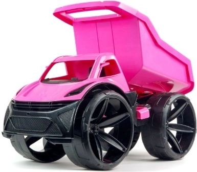 Large wheels for stable riding