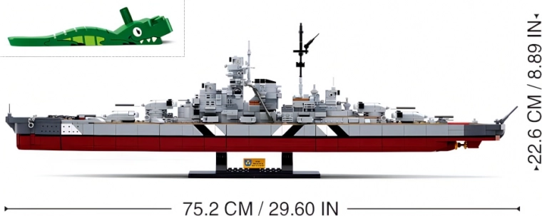 Iespaidīgi izmēri un mērogs 1:350