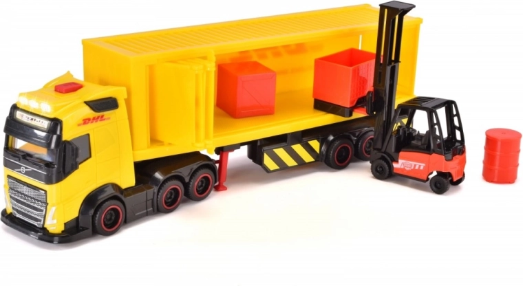 Realistiska loģistikas spēle ar oficiālo DHL licenci