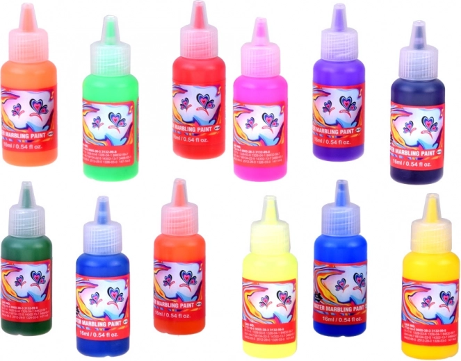 12 piesātinātas krāsas ar precīzu dozēšanu