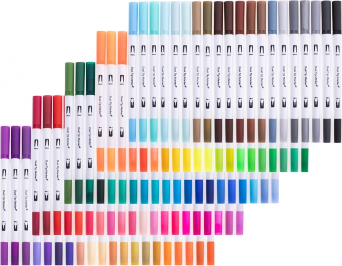 100 košas krāsas vienā komplektā