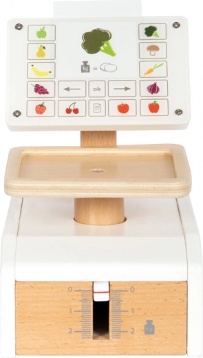 Durable construction and large weighing surface