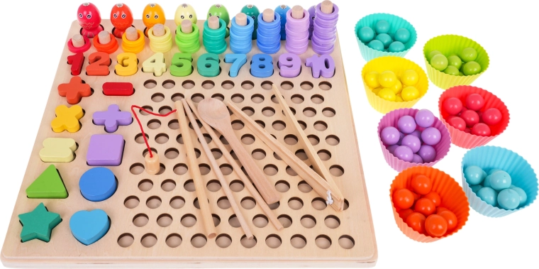 Skaitīšana un šķirošana ar skaitļiem 1–10