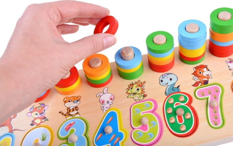 Mācīšanās par cipariem spēlējoties