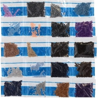 Mirdzoši sveķu kristāliņi