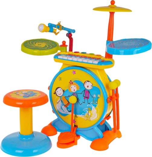 Interactive drums and keyboards