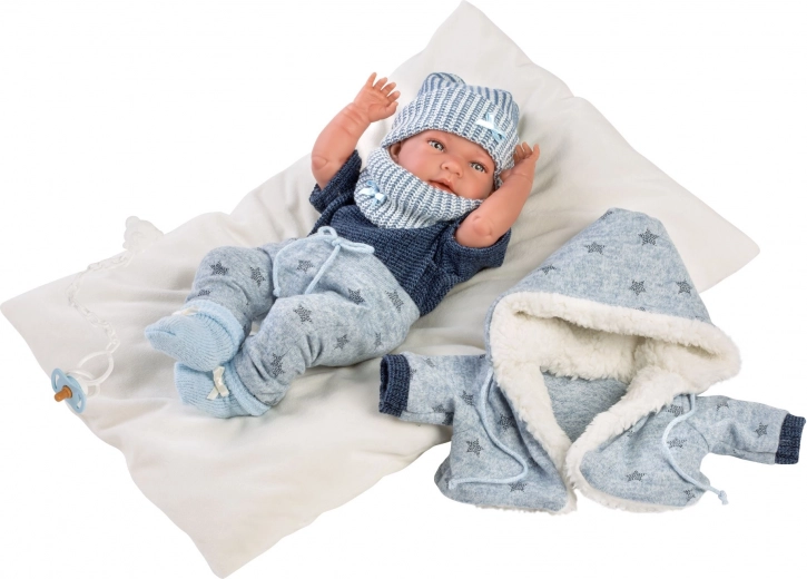 Divpusējs spilvens un paklājiņš vienā