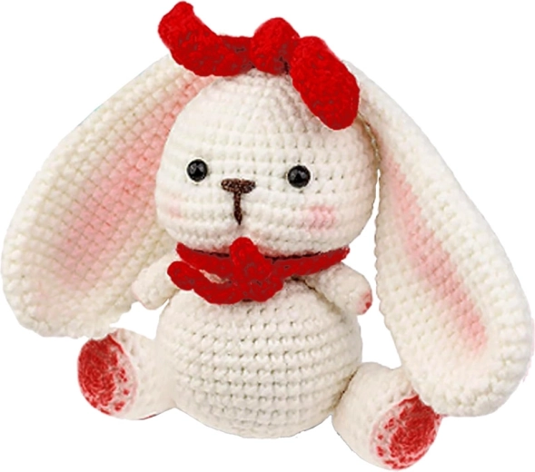 Mīļš trusītis kā rotaļlieta un dekorācija