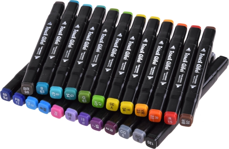 Košas krāsas un gluds vilciens