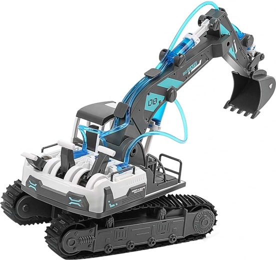 Ekskavators ar 360° pagriezienu un reālistisku strēli