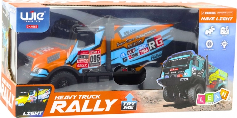 Rallija dizains un gaismas efekti