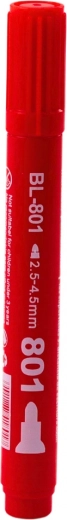 Šķautnains uzgalis 2,5–4,5 mm precīzām un biezām līnijām
