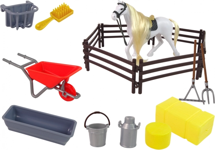 Pilns staļļa piederumu komplekts