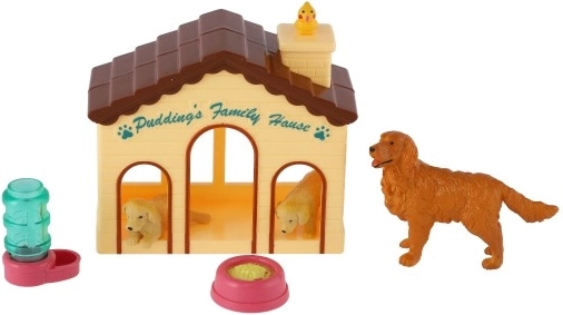 Mīlīga mājiņa ar veramām durtiņām