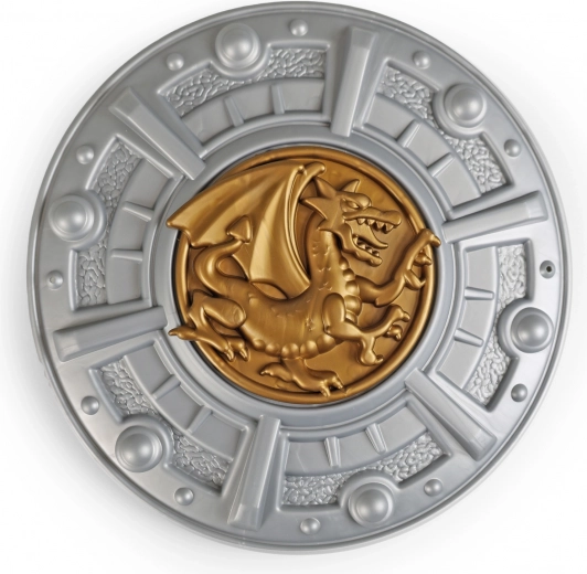 Stilīgs dizains ar zelta pūķi