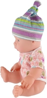 Realistic baby sounds at the press of a button