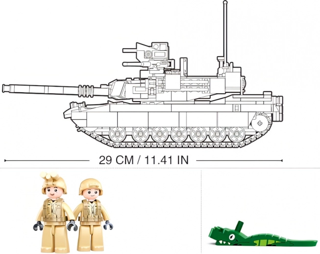781 detaļa un 2 figūriņas dinamiskām ainām
