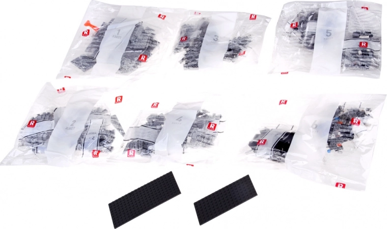 Iepriekš šķiroti maisiņi ērtai būvēšanai