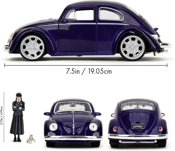 Uzticama VW Beetle 1972 replika mērogā 1:24