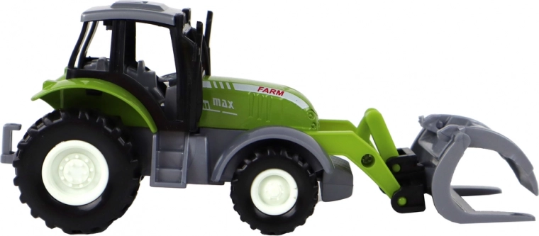 Large rubber wheels for a smooth ride