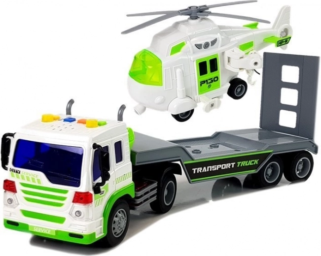 Nolaižama rampa un pārvadāšana mērogā 1:16