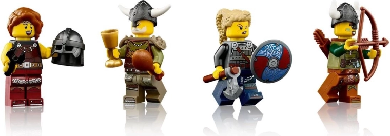 Četras minifigūras stāstiem no senvēstures