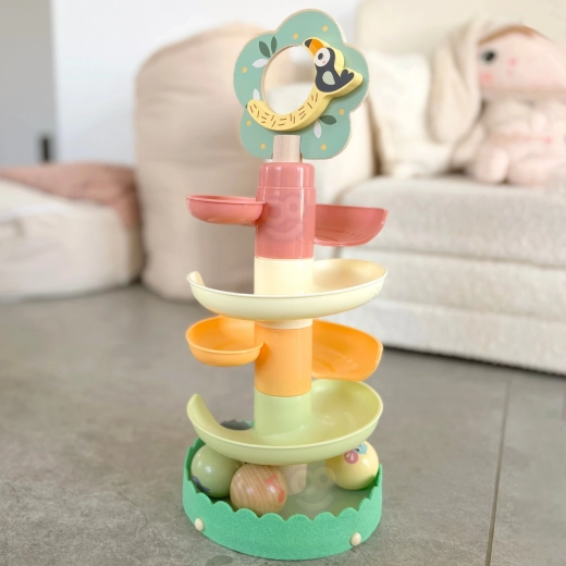 Viegla salikšana no 6 krāsainām daļām