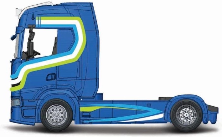 Metāla izpildījums mērogā 1:43