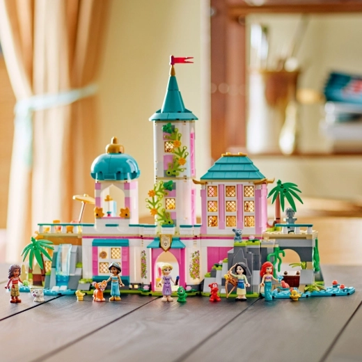 Magical castle full of play features