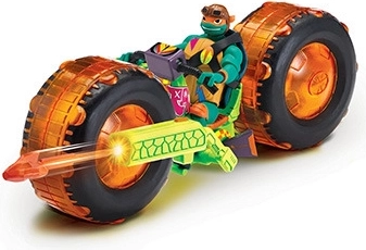 Futuristisks motocikls Nindžbruņurupučiem