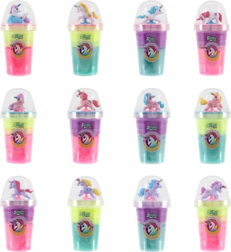 Jautras gļotas ar košām krāsām