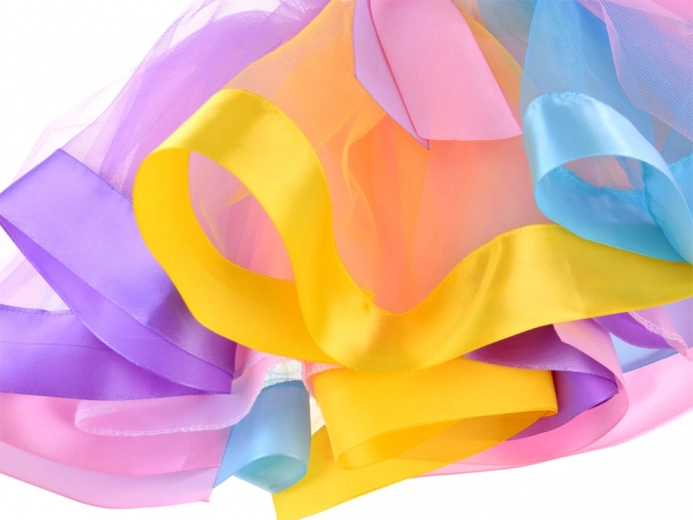 Krāsaina tutu svārki