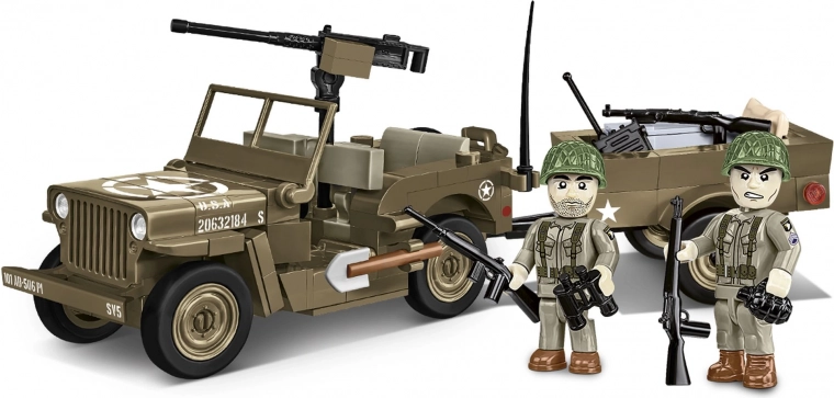 Rotējošs ložmetējs un ritošie riteņi