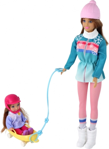 Ziemas piedzīvojums ar ragaviņām