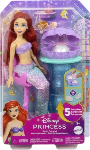 Ariel Doll with Clamshell Dressing Table