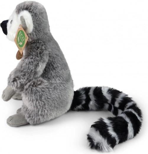 Reālistiska svītraina aste un izskats