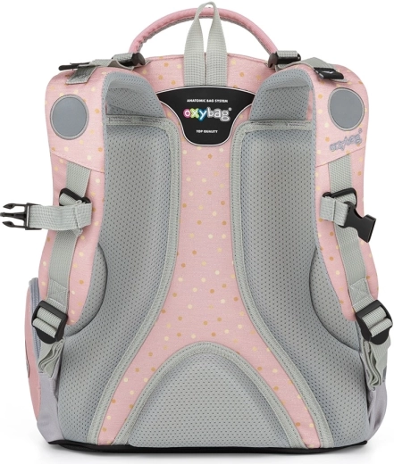 Ergonomiska mugura un regulējama konstrukcija