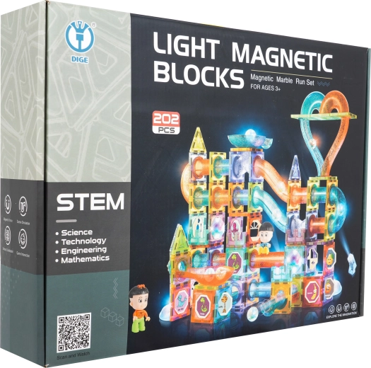 Starojoša bumbiņu trase ar LED efektiem