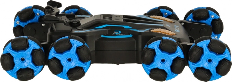 Visvirzienu braukšana un 8 riteņi maksimālai manevrētspējai