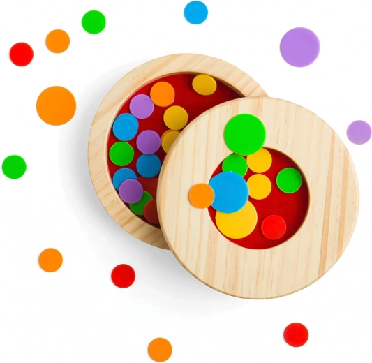 Krāsainas žetonas jautrībai un mācībām