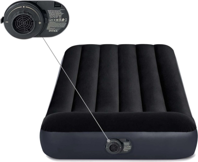 Integrēta elektriskā pumpa – piepūtiet dažu minūšu laikā