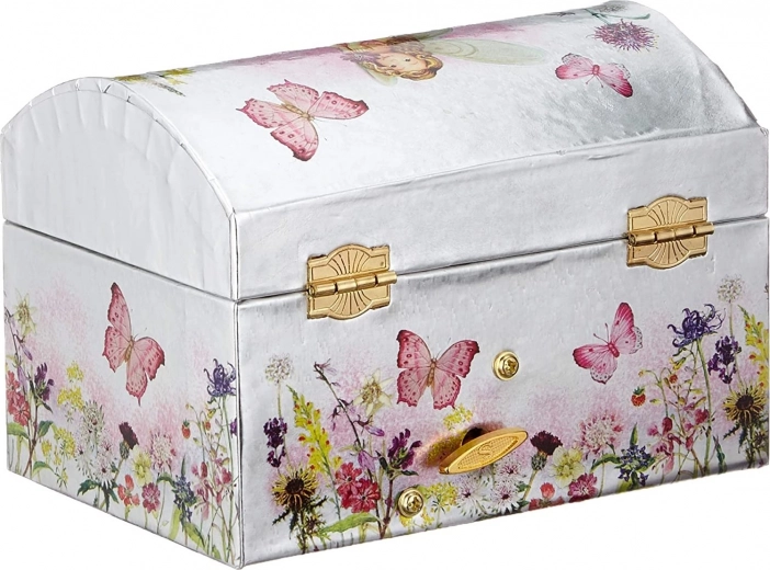 Elegantais ziedošas pļavas izskats