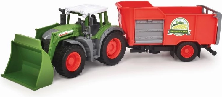 Interactive tractor with movable parts