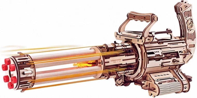 36 ātras uguns šāvieni no 6 rotējošām stobrām