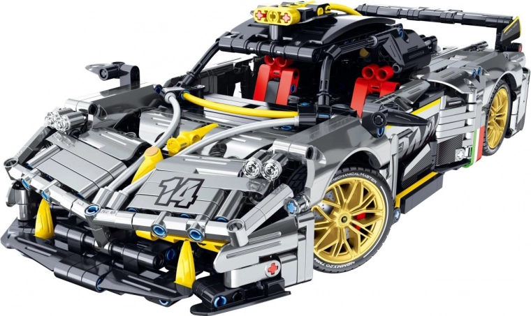 1237 detaļas radošai būvēšanai