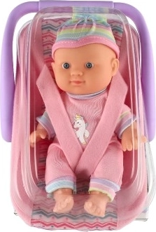 Praktiska pārnēsājamā soma/auto sēdeklītis