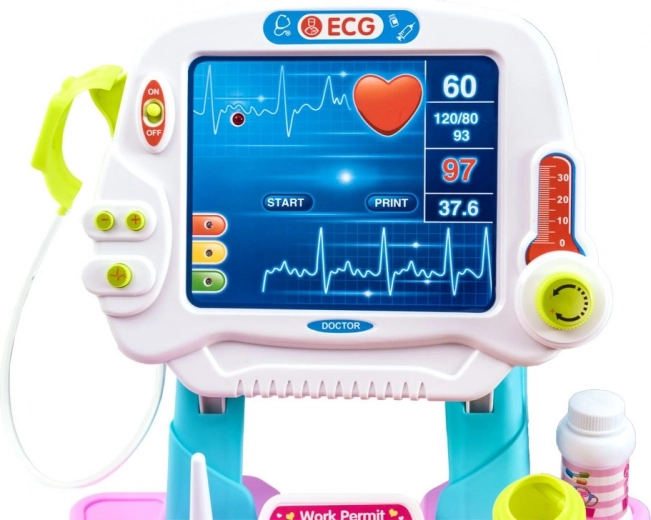 Interaktīvs ārsta panelis ar gaismām un skaņām