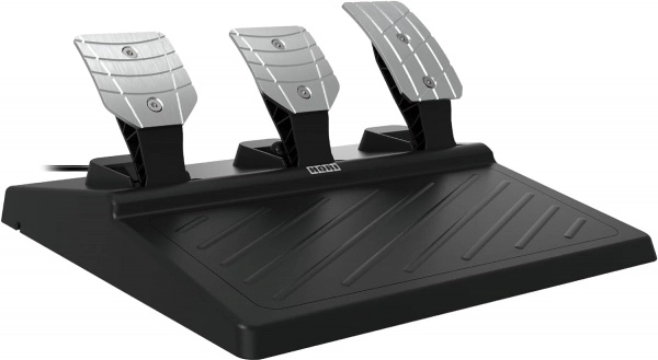 H-pattern shifter and robust pedals with magnetic sensors