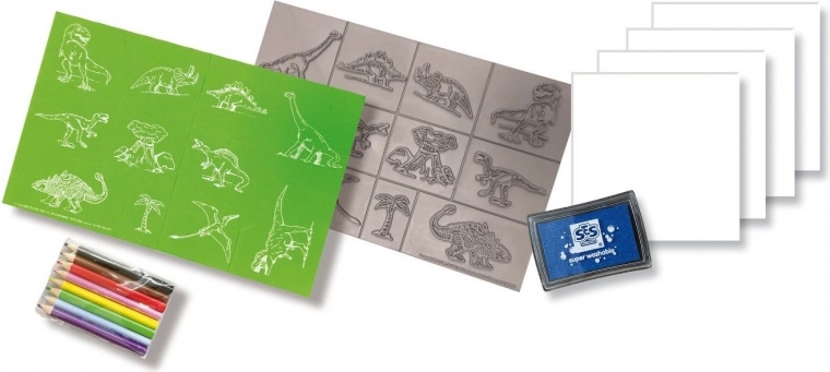 Dinosaur stamps